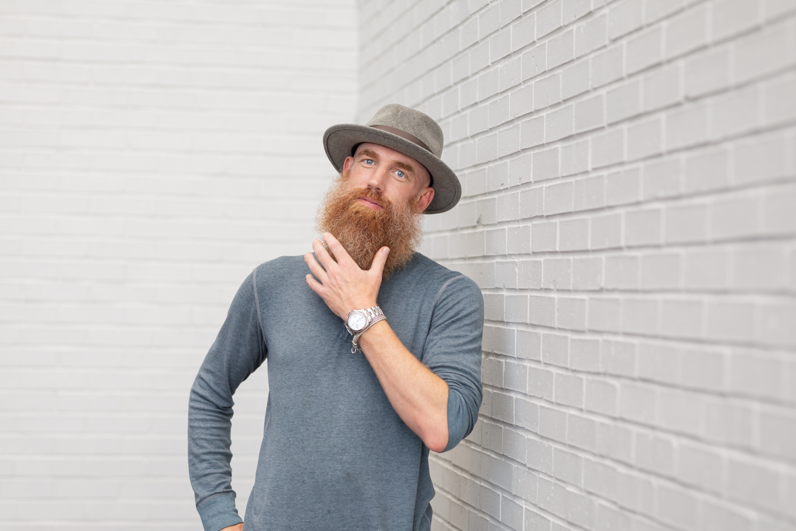 bearded man headshots