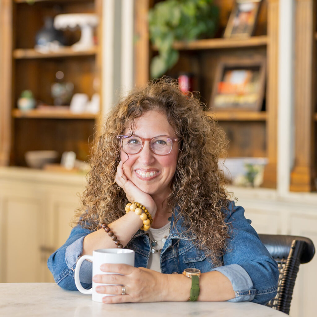 headshots in cozy bakery