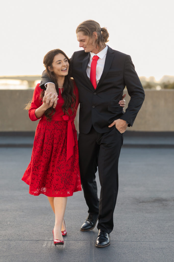 fancy engagement photos