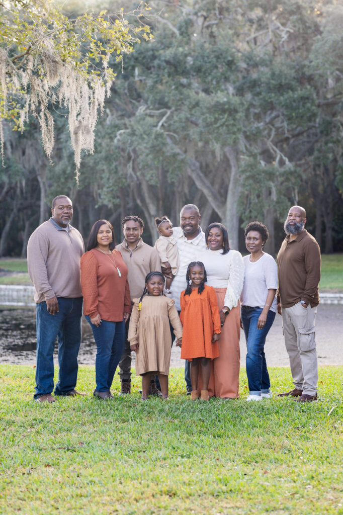 Anderson park family photos Extended family photoshoot
