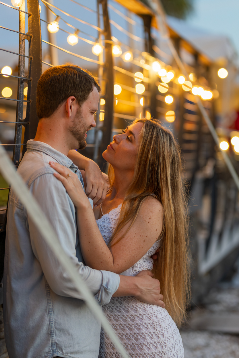 Engagement photos marina