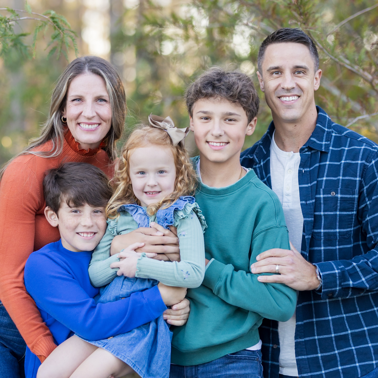 family of 5 photo