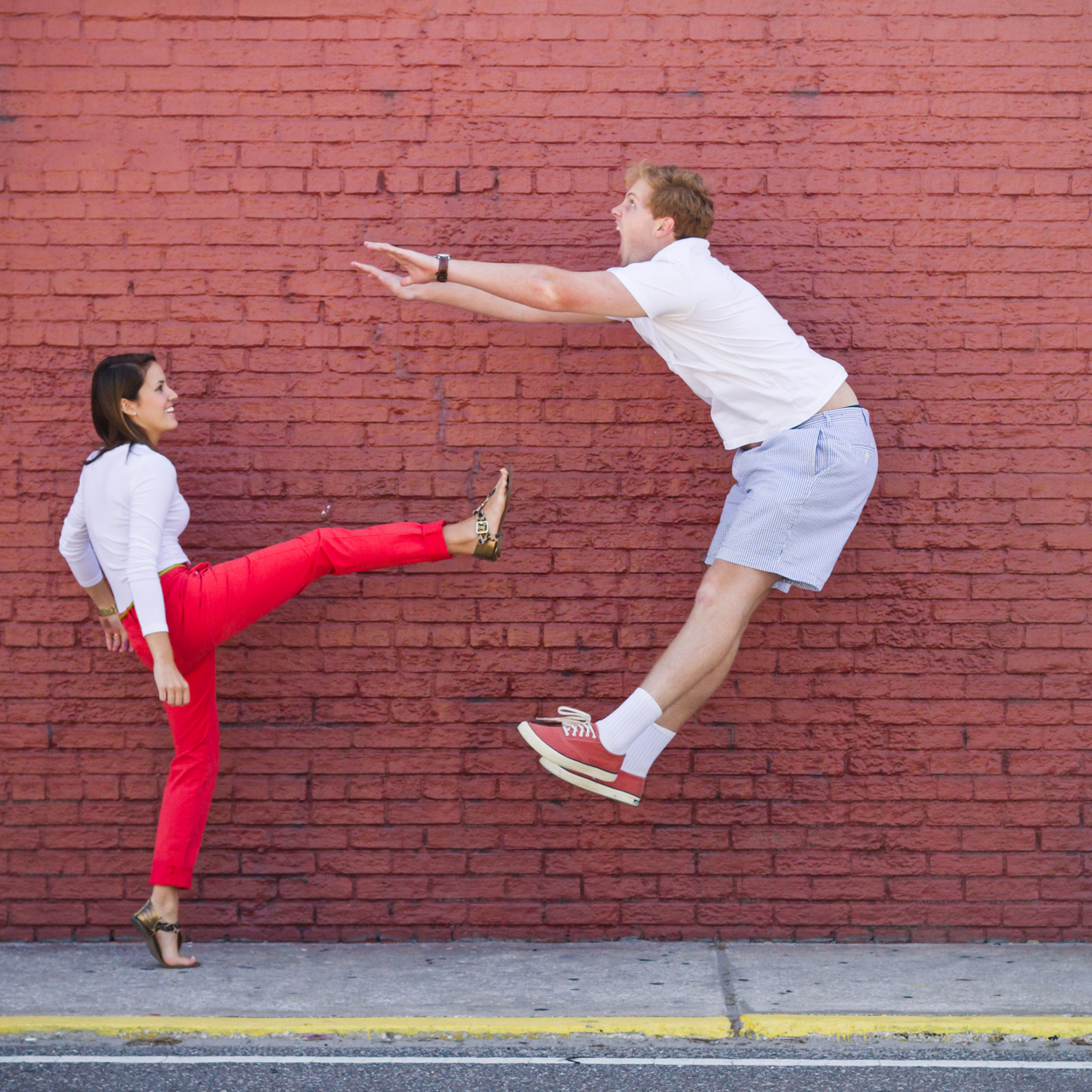 fun engagement photos tampa bay