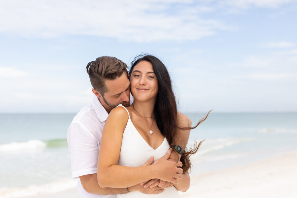 engagement photos at st. pete beach