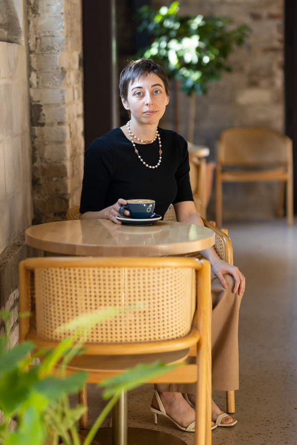 Headshots in Coffee Shop